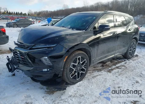 2025 Chevrolet Blazer Awd Rs z USA, uszkodzony, nr VIN 3GNKBKRS0SS124937